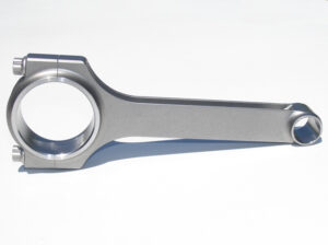 Two 6.4" long lightweight forged Carrillo rods for standard Norton 89mm stroke 750s above 75 HP and all 850s, 920s, 1007s.  For JS pistons only.