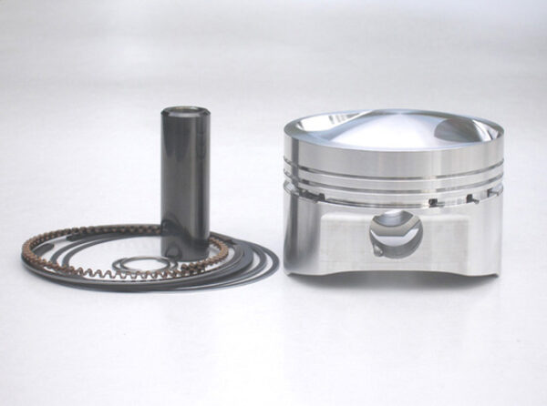 Complete set of two Norton Ultra Hi CR domed pistons 750 to 1007cc.  For JSM longer rods.