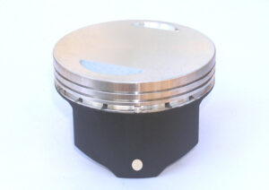 Graphite Piston skirt coating for two pistons.  More durable than Molly and other coatings. Recommended for all uncoated pistons for tighter installation clearance, reduced friction and longer life.  Note that many of our flat top pistons come precoated at no extra charge.  All Domni, domed and stock rod pistons are uncoated.