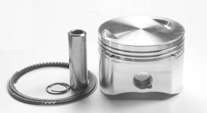 Complete set of two forged Norton lightweight pistons 750 to 1007cc for stock Norton rods (most sizes in stock).