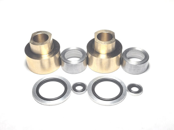 Complete damper upgrade kit for Norton Roadholder forks.  Also see aluminum sleeves and slippery bushings.