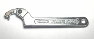 7" Wrench for fork extensions with 4mm pin