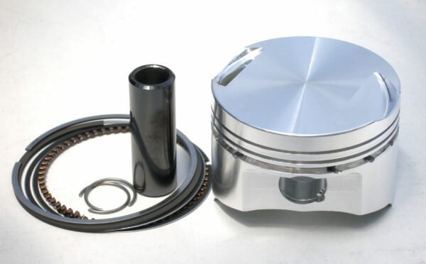 Complete set of two Norton lightweight pistons 750 to 1007cc.  For JSM longer rods. - Image 2
